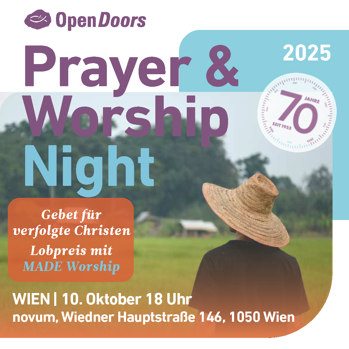 Flyer Prayer&Worship Night 2025 